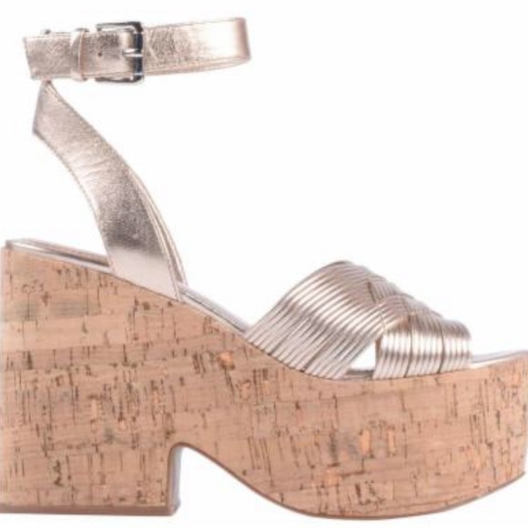 SIGERSON MORRISON Becca Cork Wedge Platform - Picture 3 of 9